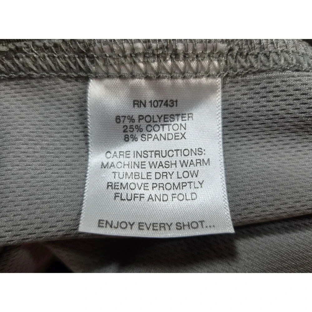 Linksoul Boardwalker Grey Heather Hybrid Golf Shorts Mens 33 Stretch LS651